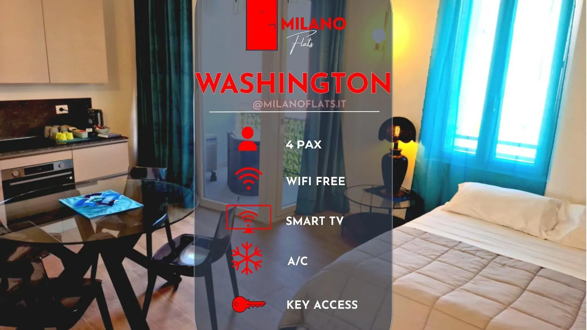 Apartamento Milanoflats - Elegante Washington